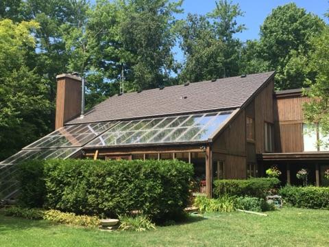 After photo of Metal Roof installation in Milton ON