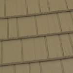 Buckskin Metal Shingle Roof