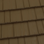 Caramel Metal Shingle Roof