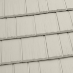 White Metal Shingle Roof Colour