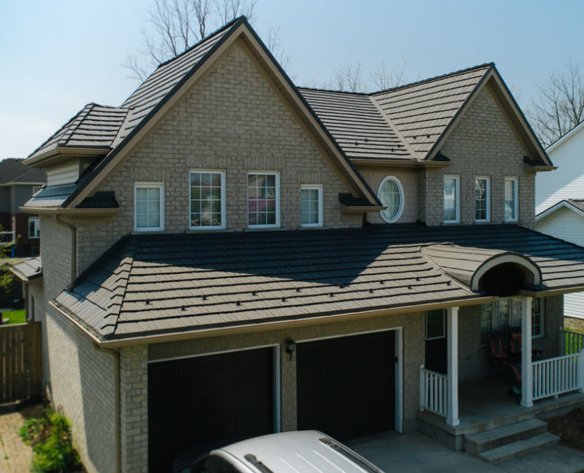 Aluminum Shingle Roof installed in Ingersoll ON