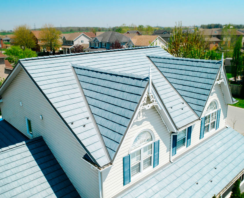 This EnergyEfficient Metal Slate Roof Can Keep Your Kansas City Home Cool